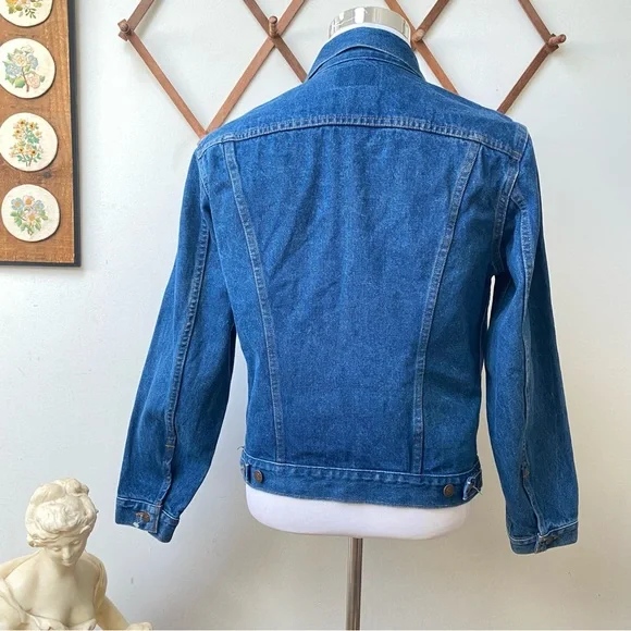 Vintage 70s 80s Denim Jacket Made In USA